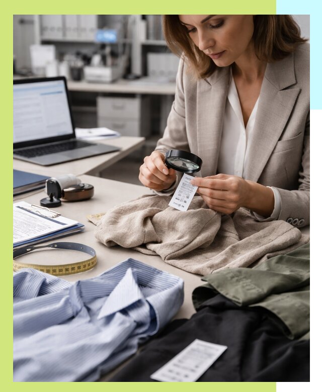 Сертификация одежды и текстиля в Заволжье, быстрая экспертиза