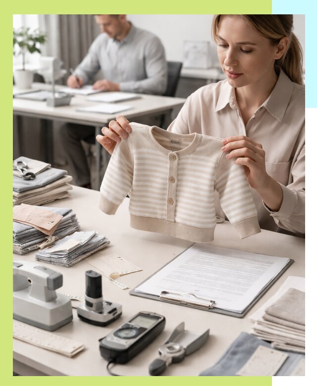 Сертификация детской одежды и текстильных изделий в Заволжье