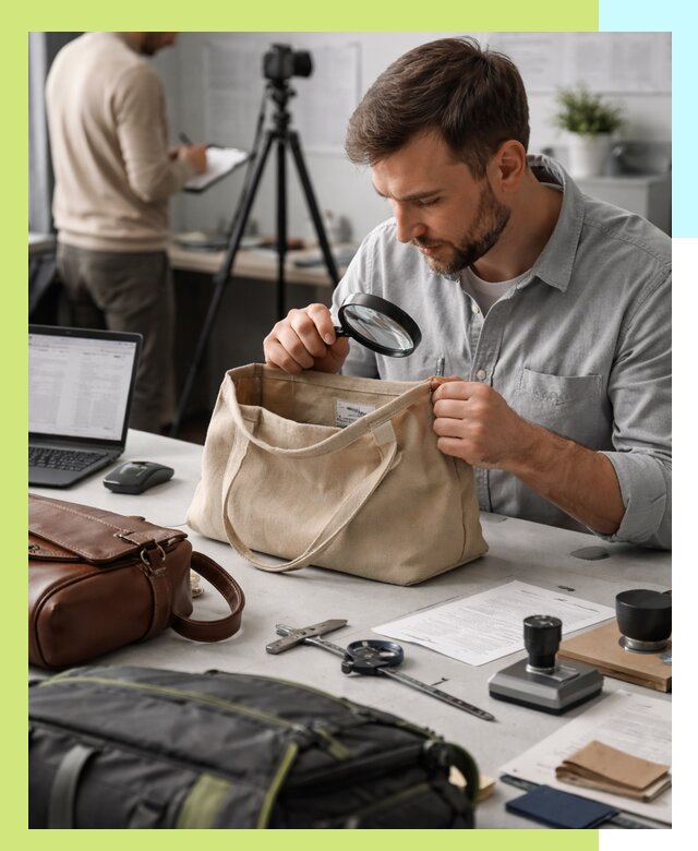 Сертификация сумок в Заволжье, оформление и получение сертификатов