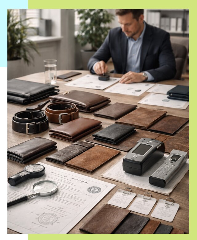 Сертификация кожаных изделий в Заволжье от 12221 р. | Алешин-Звл