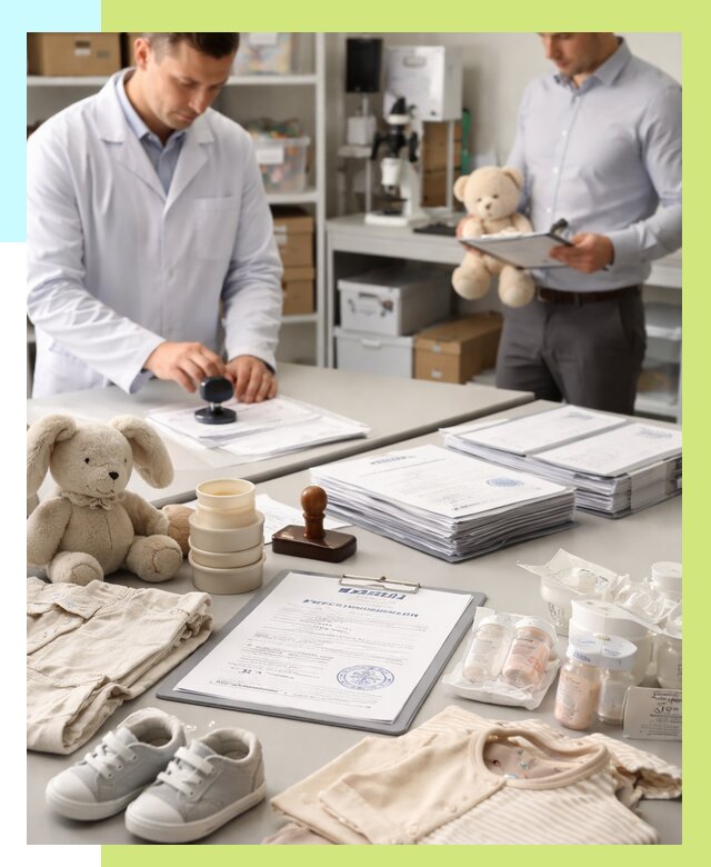 Сертификация детских товаров в Заволжье от 15276 р. | Алешин-Звл