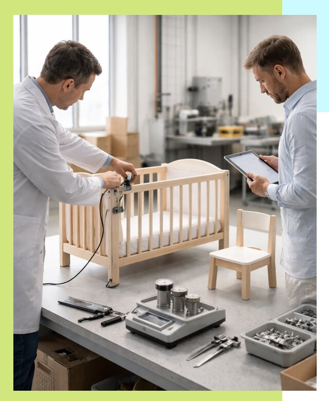 Сертификация детской мебели и проверка безопасности в Заволжье