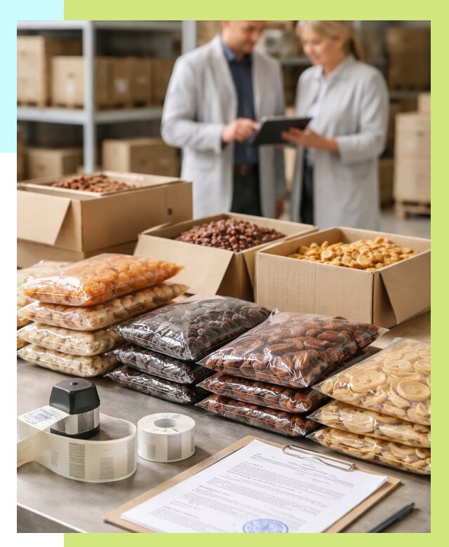 Сертификация сухофруктов в Заволжье от 12221 р. | Алешин-Звл под ключ