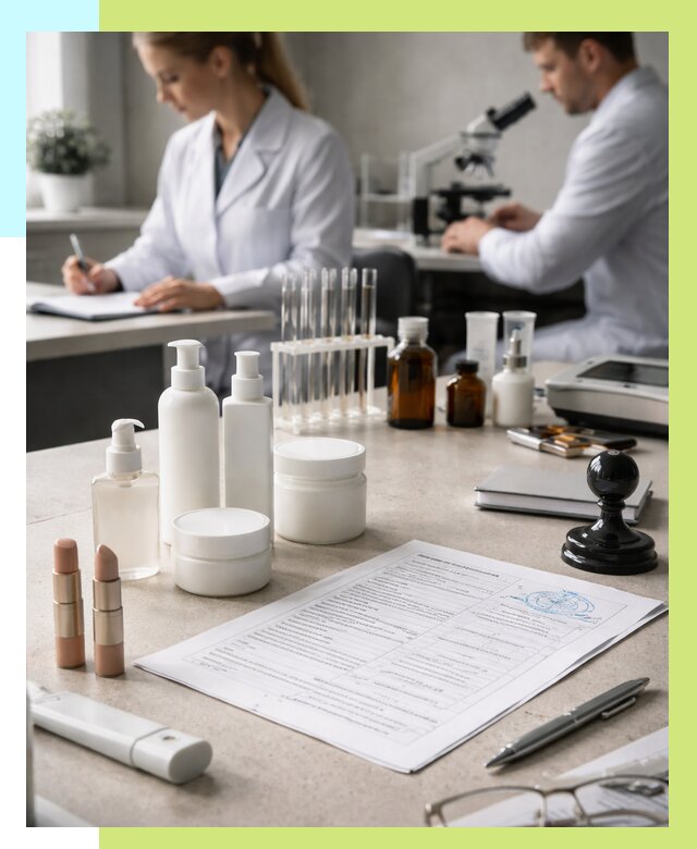 Сертификация косметики в Заволжье от 20368 р. - Алешин-Звл