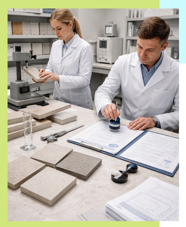 Сертификация плитки и керамики в Заволжье с документами