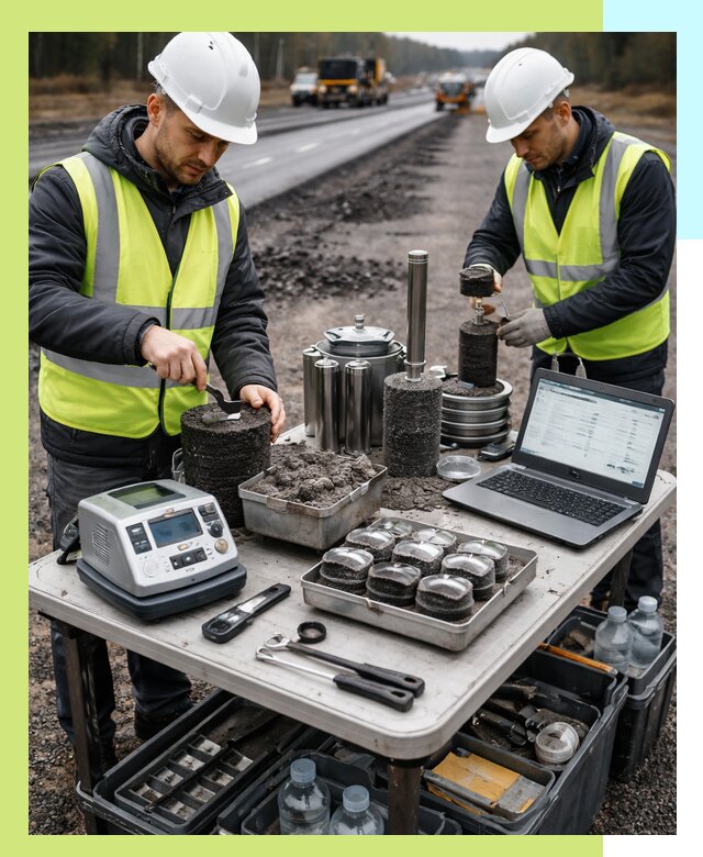 Сертификация асфальта: испытания и подтверждение в Заволжье