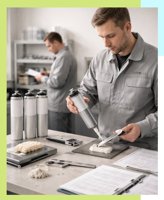 Сертификация монтажной пены и соответствие стандартам в Заволжье