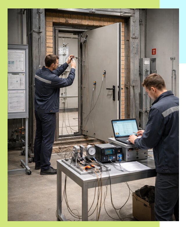 Сертификация противопожарных дверей в Заволжье по ГОСТ и ТР