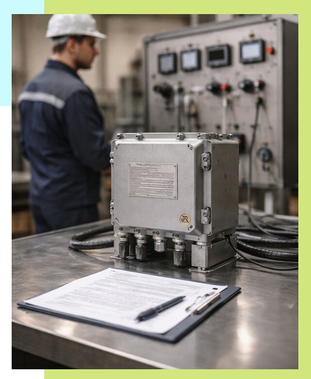 Сертификация взрывозащищенного оборудования в Заволжье от 35644 р. | Алешин-Звл