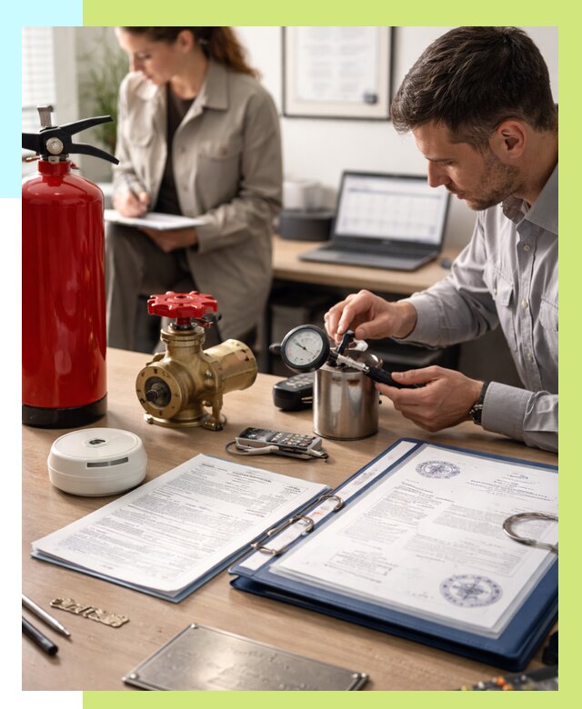 Сертификация пожарного оборудования в Заволжье от 15276 р.|Алешин-Звл