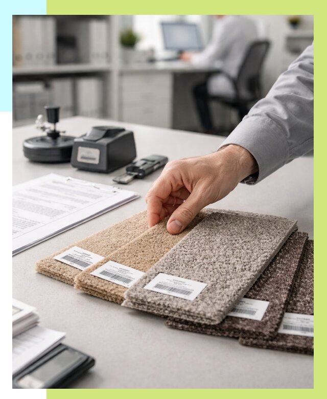 Сертификация ковролина в Заволжье от 15276 р., Алешин-Звл