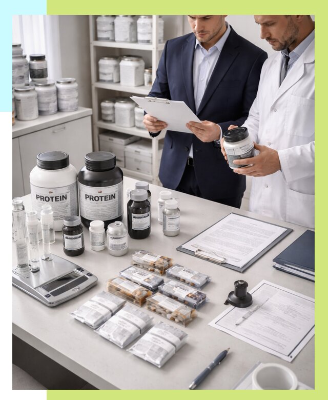 Сертификация спортивного питания в Заволжье от 15276 р., Алешин-Звл