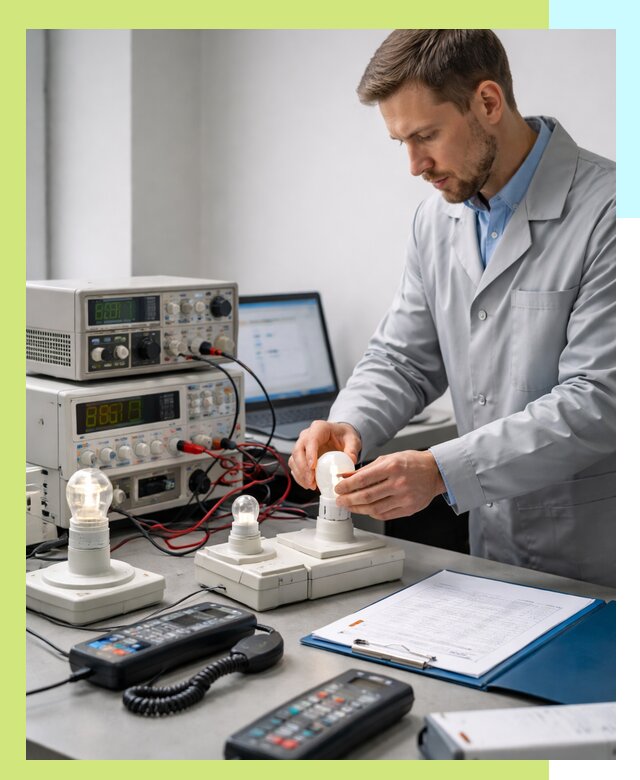 Сертификация ламп и светильников в Заволжье по нормативам