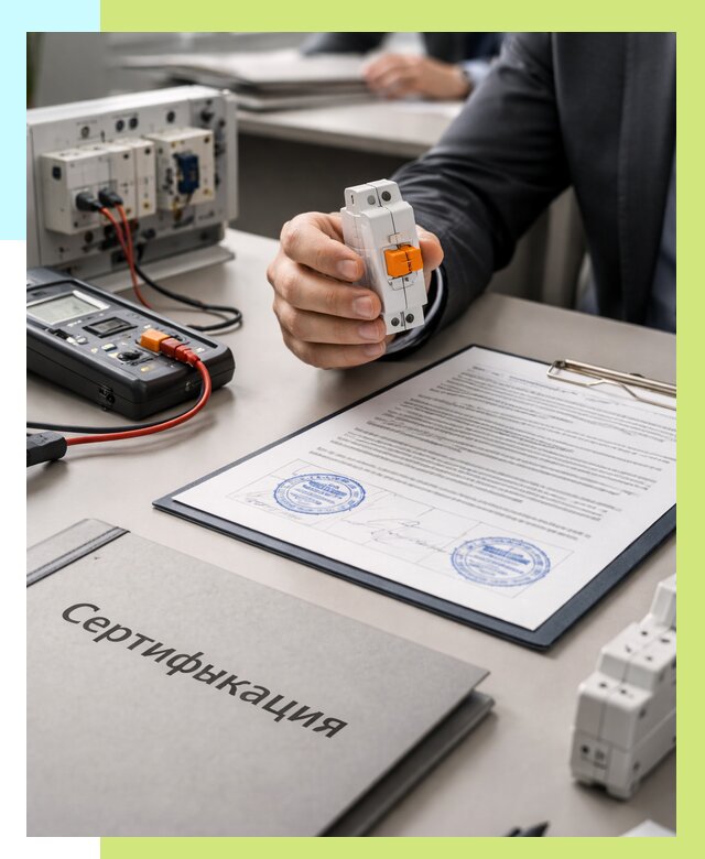 Сертификация выключателей под ключ в Заволжье от 15276 р. | Алешин-Звл