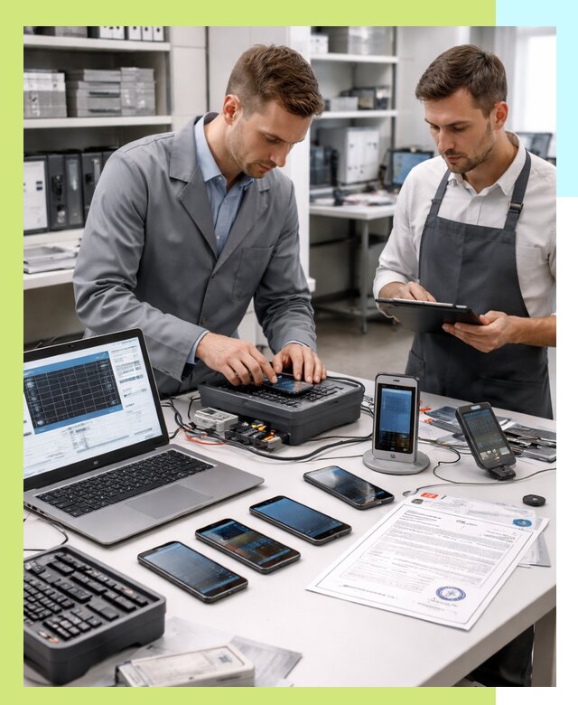 Сертификация мобильных телефонов и смартфонов в Заволжье под ключ