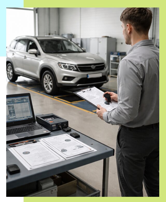 Сертификация транспортных средств в Заволжье от 12221 р. | Алешин-Звл