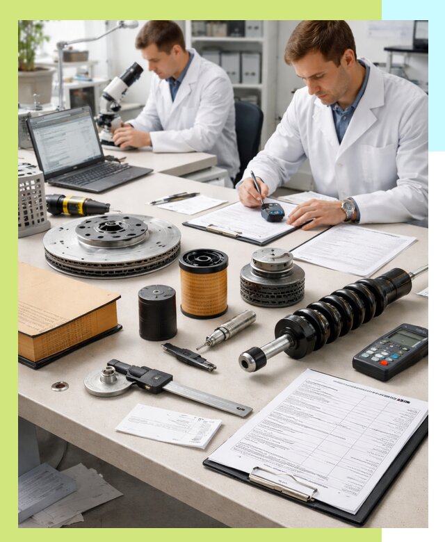 Сертификация автозапчастей и комплектующих в Заволжье по ГОСТ