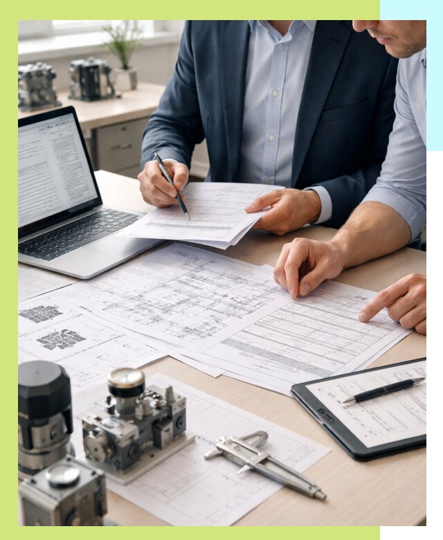 Разработка технических условий на продукцию и оборудование в Заволжье