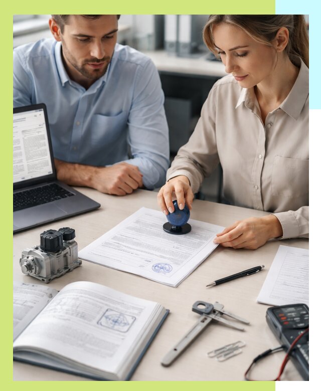 Выдача паспорта изделия и техническая экспертиза продукции в Заволжье