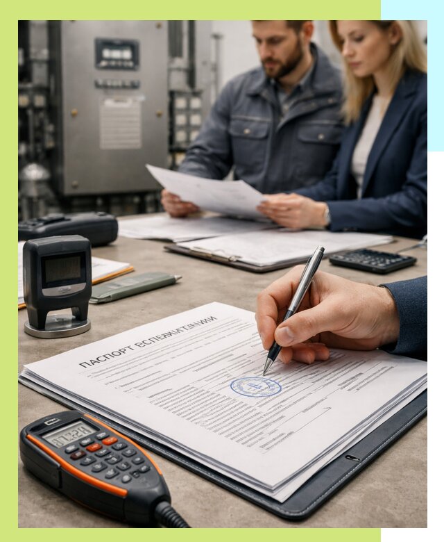 Оформление паспорта эксплуатации оборудования в Заволжье