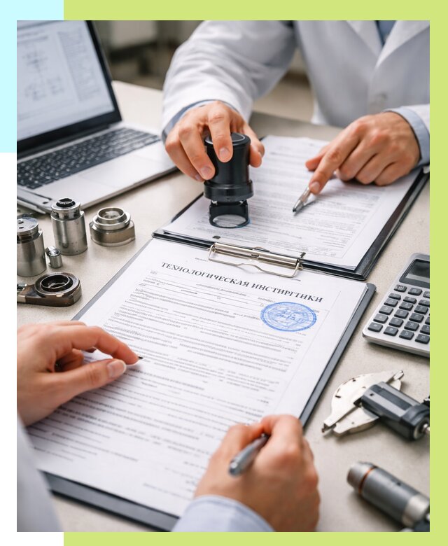 Технологическая инструкция в Заволжье от 8656 р., под ключ Алешин-Звл