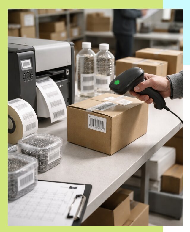 Штрихкодирование продукции и маркировка для продажи в Заволжье