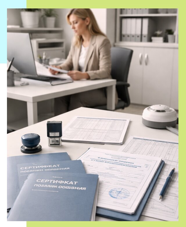 Сертификаты пожарной безопасности в Заволжье от 15276 р. | Алешин-Звл