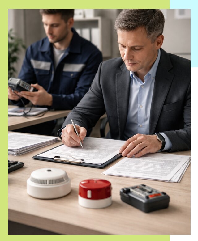 Получение добровольного пожарного сертификата в Заволжье