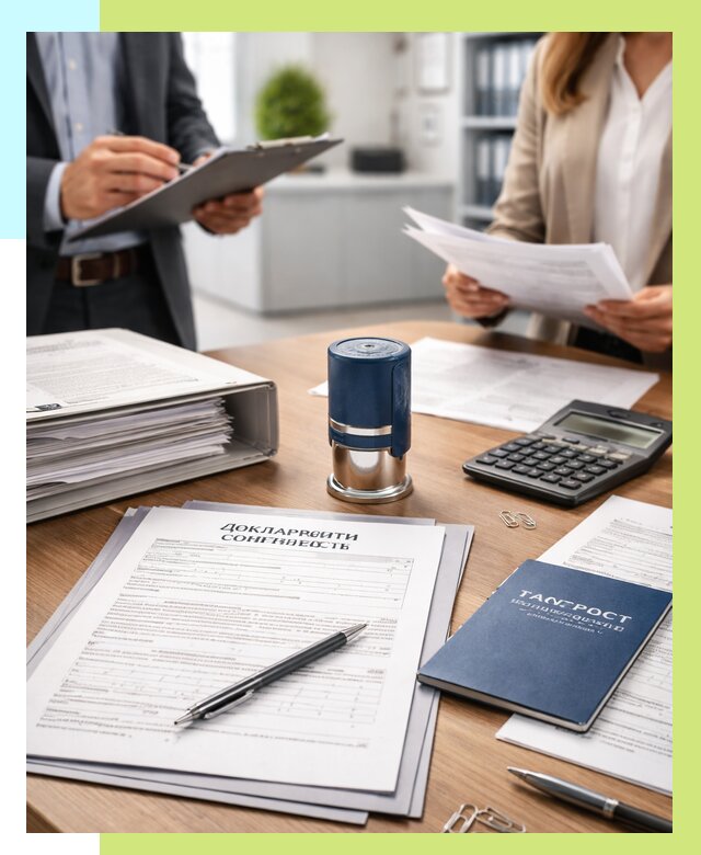 Декларация соответствия ТР ТС в Заволжье от 8147 р., Алешин-Звл