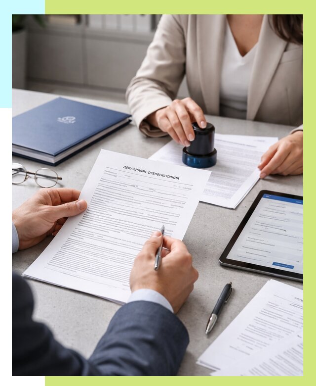 Декларация ГОСТ Р в Заволжье от 8656 р оформить в Алешин-Звл