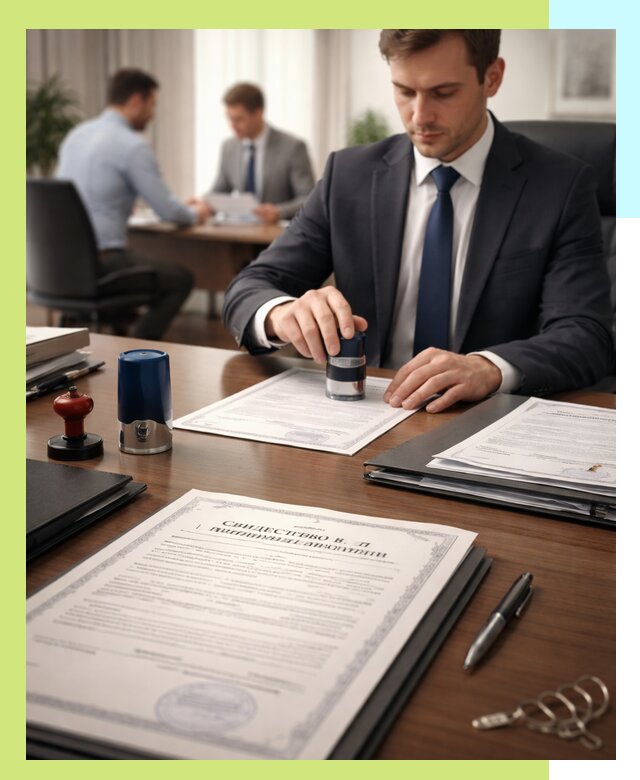 Оформление свидетельства о государственной регистрации в Заволжье