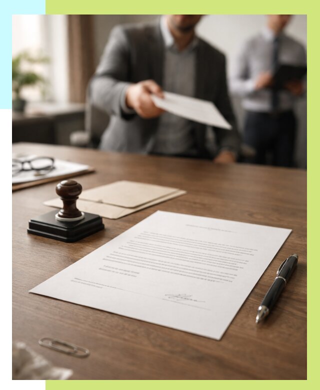 Отказное письмо по сертификации в Заволжье от 3564 р. | Алешин-Звл