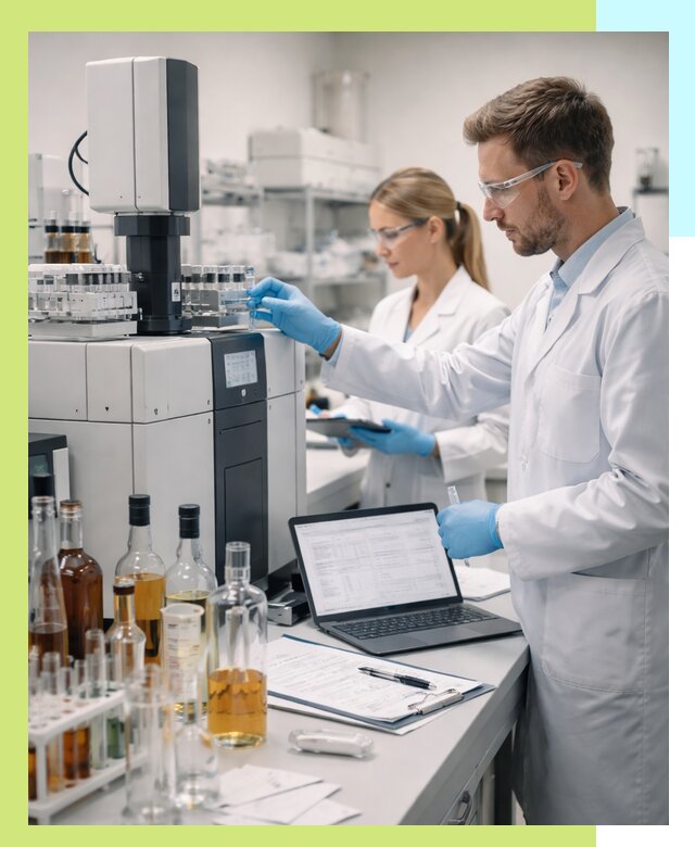 Выдача заключения о спиртосодержании продукции в Заволжье