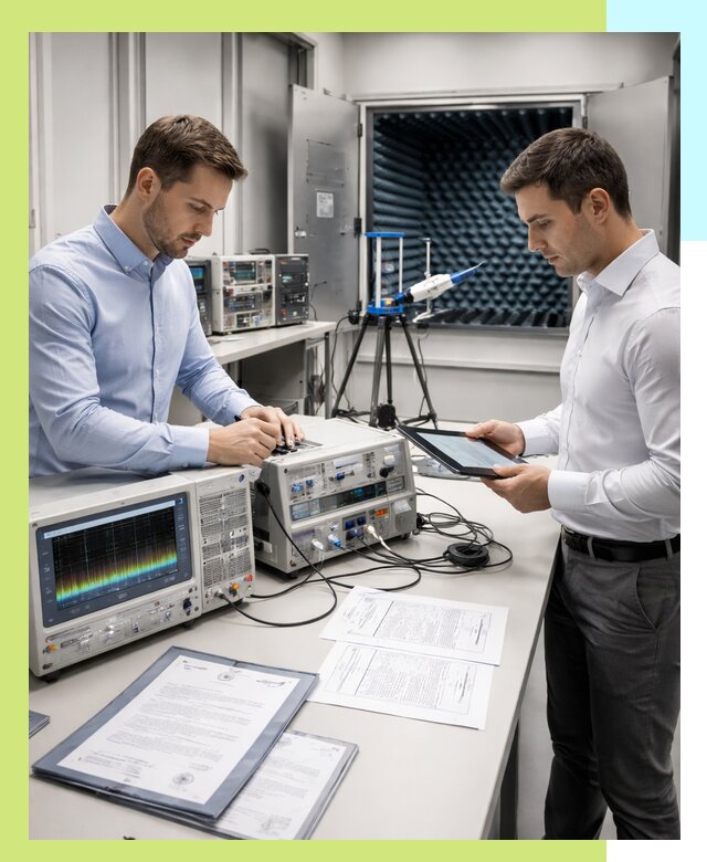 Оформление и выдача сертификата ЭМС для продукции в Заволжье