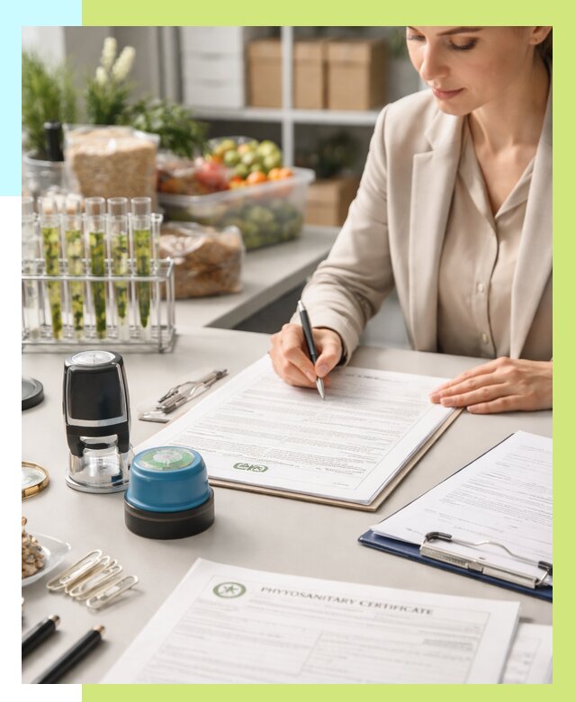 Фитосанитарный сертификат оформить в Заволжье от 4583 р. | Алешин-Звл