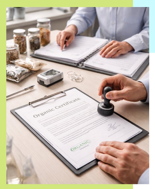 Получение органик сертификата для продукции в Заволжье