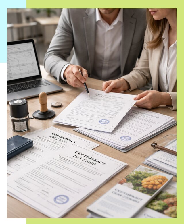 Сертификат ISO 22000 в Заволжье от 40736 р. под ключ | Алешин-Звл