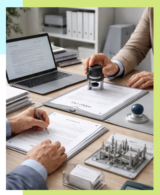 Сертификат ISO 29001 в Заволжье под ключ от 76380 р. | Алешин-Звл