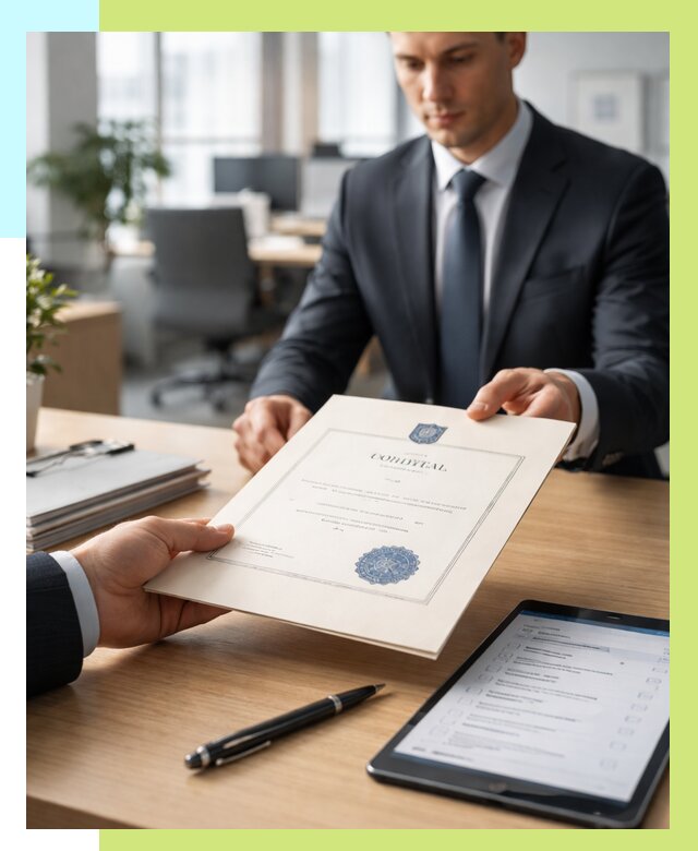 Сертификат ISO 30301 в Заволжье от 35644 р. | Алешин-Звл - под ключ