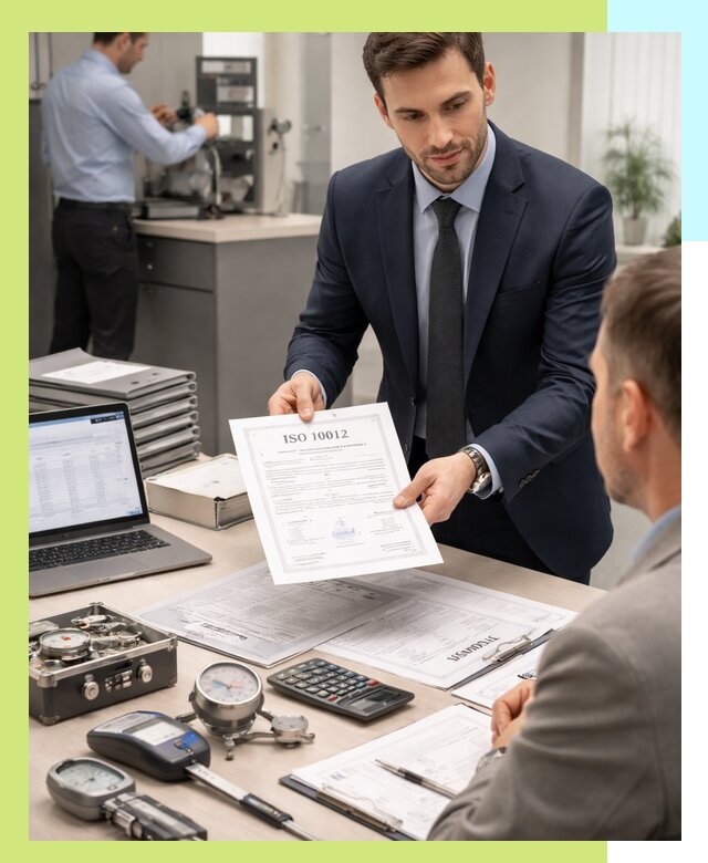 Выдача сертификата ISO 10012 по требованиям метрологии в Заволжье